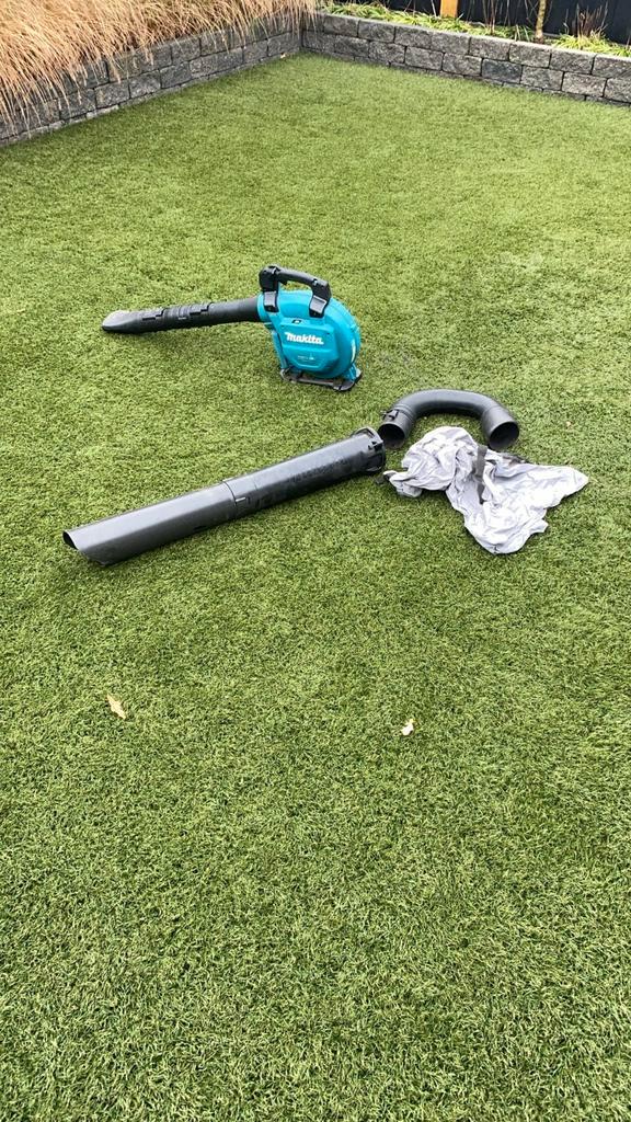 Makita Accu Bladblazer / Zuiger, Tuin en Terras, Bladblazers, Gebruikt, Handgedragen, Accu, Met zuigfunctie, Ophalen of Verzenden