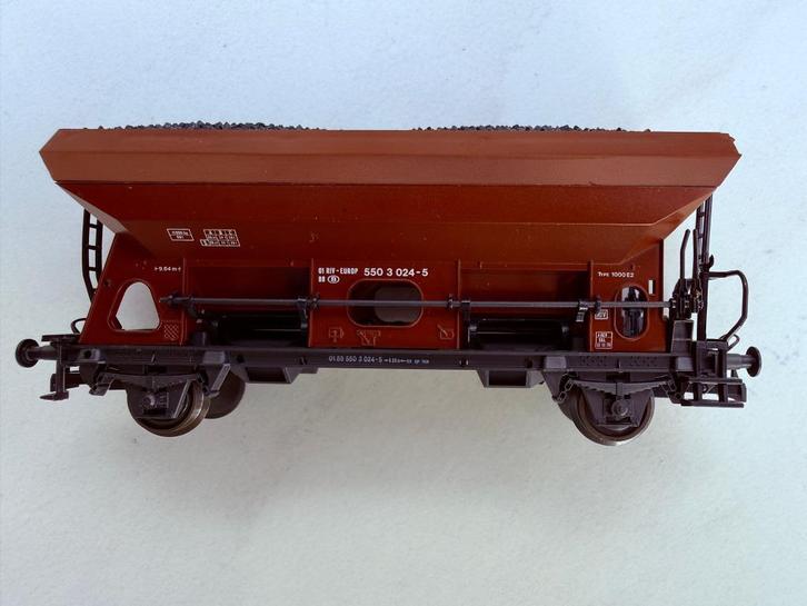 Roco HO 4335E zelflosser 2x, Hobby en Vrije tijd, Modeltreinen | H0, Nieuw, Wagon, Gelijkstroom, Roco, Ophalen of Verzenden