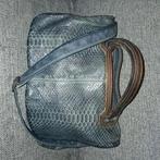 Reptile's House Tas - Uniek Design!, Ophalen of Verzenden, Zo goed als nieuw, Blauw, Handtas