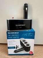 Nieuw Silvercrest 3-voudige autoverdeelstekker splitter, Ophalen of Verzenden, Nieuw
