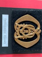Technische dienst baret embleem, Ophalen of Verzenden, Landmacht, Nederland, Embleem of Badge