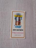 sticker Philips batterijen  zee van licht, Verzamelen, Stickers, Ophalen of Verzenden, Zo goed als nieuw, Bedrijf of Vereniging