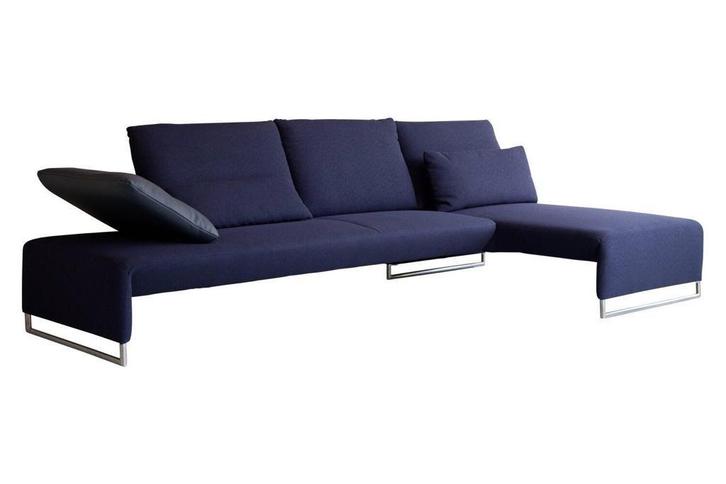 Koinor Ramon Hoekbank - Marine Blauw - Duits Vakmanschap, Huis en Inrichting, Slaapkamer | Slaapbanken, Gebruikt, Overige maten