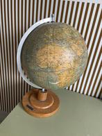 Vintage wereldbol, Huis en Inrichting, Woonaccessoires | Wereldbollen, Ophalen of Verzenden, Gebruikt