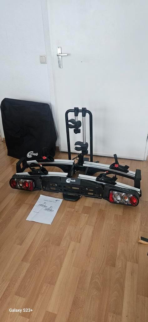 ANWB Touring Flex Plus 2 Fietsendrager+Opberghoes ALS NIEUWE, Auto diversen, Fietsendragers, Zo goed als nieuw, Trekhaakdrager