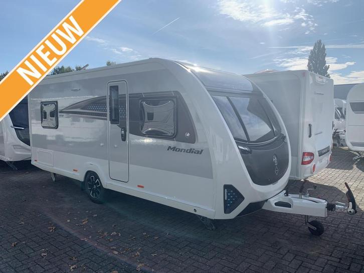 Sprite Mondial 470 SE Model 2026, Caravans en Kamperen, Caravans, Bedrijf, tot en met 4, 1000 - 1250 kg, Standaardzit, Sprite