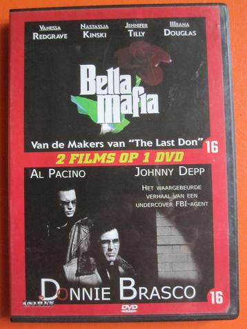 Bella Mafia + Donnie Brasco (2 Films op 1 DVD) beschikbaar voor biedingen