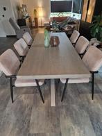 Goossens Eettafel - Stijlvol & Robuust, Huis en Inrichting, Tafels | Eettafels, Ophalen, 200 cm of meer, 50 tot 100 cm, Zo goed als nieuw