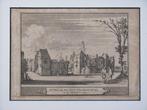 Slot Waardenburg in de Tieler-Waart - antieke gravure, Ophalen of Verzenden