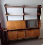 Modulaire Vintage Designer Wandmeubel van Louis van Teeffele, Ophalen, Gebruikt, Met deur(en), 300 cm of meer