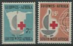 ZUIDWESTAFRIKA 1963 100j. Rode Kruis, Michel: 320-21, Postfr, Postzegels en Munten, Postzegels | Afrika, Verzenden, Overige landen