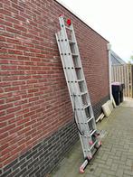Altrex uitschuif ladder 3 x 9, Zo goed als nieuw, 4 meter of meer, Ophalen