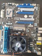 Asrock 970 Extreme4 + AMD Fx Koeler + 16GB DDR3, Gebruikt, AM3+, DDR3, Ophalen of Verzenden