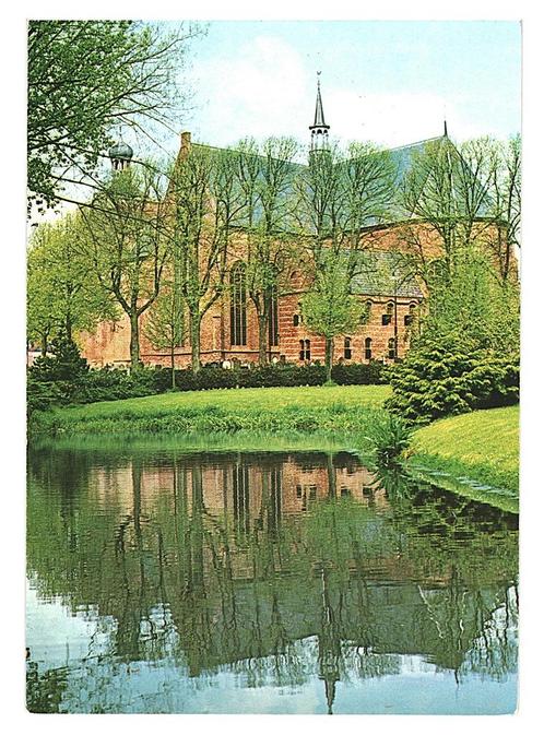 38432	Workum	Friesland	kerk	_Nette oude kaart Onbeschreven, Verzamelen, Ansichtkaarten | Nederland, Ongelopen, Friesland, Ophalen of Verzenden