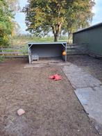 Aangeboden: lage luxe schuilstal met dak verlenging, Dieren en Toebehoren, Stalling en Weidegang