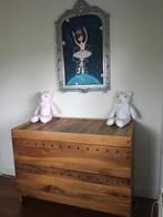 Warber romte commode kast walnoothout, Ophalen, 50 tot 70 cm, 90 tot 105 cm, 100 cm of meer