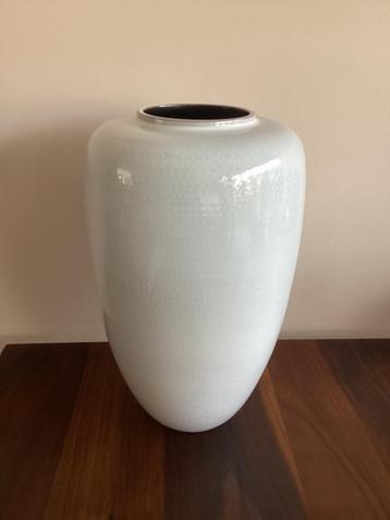Grote vintage l. grijze vaas 33 cm. Joep Felder.Tegelen m 68 beschikbaar voor biedingen