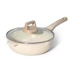 Koekenpan Boreine Aluminium ø 28 cm, Ophalen of Verzenden, Keramische plaat, Koekenpan of Braadpan, Nieuw