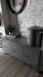 Industriële Locker kast dressoir model, Huis en Inrichting, Kasten | Dressoirs, Ophalen, Zo goed als nieuw, 25 tot 50 cm, 100 tot 150 cm