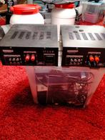 te koop 2 goede eind versterkers, Zo goed als nieuw, 120 watt of meer, Stereo, Ophalen