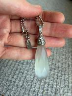 Zinzi Lange Parelketting Zilver, Sieraden, Tassen en Uiterlijk, Kettingen, Ophalen of Verzenden, Zo goed als nieuw, Zilver, Met hanger