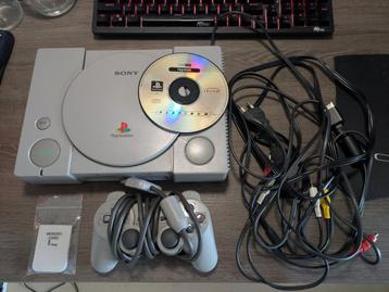 Playstation 1 Compleet met Rayman beschikbaar voor biedingen