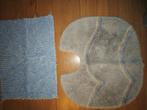 Badmat toiletmat blauw lichtblauw, Huis en Inrichting, Ophalen of Verzenden, Blauw