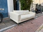Gratis leren bank 205x95cm, Huis en Inrichting, Ophalen, Gebruikt, Driepersoons, Rechte bank