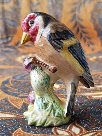 Goudvink mooi oud Beswick beeldje uit Engeland 7,8 cm. beschikbaar voor biedingen
