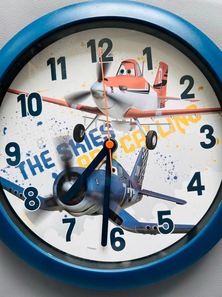 Nieuw Disney Planes Grote Klok, Kinderen en Baby's, Kinderkamer | Inrichting en Decoratie, Nieuw, Klok, Ophalen of Verzenden