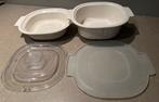 GEZOCHT: Rubbermaid magnetronschalen, Huis en Inrichting, Keuken | Tupperware, Ophalen of Verzenden, Gebruikt, Schaal