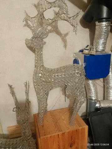 Kerst Herten Decoratie Set. Projectje  beschikbaar voor biedingen