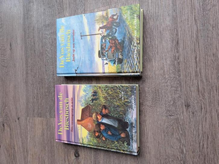 Ad van Gils - de Vos van de Biesbosch  - 2 boeken, Boeken, Kinderboeken | Jeugd | 10 tot 12 jaar, Gelezen, Ophalen of Verzenden