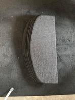 Halve Maantjes - Trapmatten, Huis en Inrichting, Minder dan 50 cm, Gebruikt, Ophalen of Verzenden, Grijs