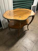 Louis XV Stijl Bijzettafel met Bronzen Ornamenten, Antiek en Kunst, Ophalen