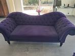 3-zits bank paars, Huis en Inrichting, Ophalen, Barok, Driepersoons, 75 tot 100 cm