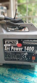 Kinzo lasapparaat  arc power 1400 met heel veel elektrodes, Doe-het-zelf en Verbouw, Ophalen of Verzenden, Zo goed als nieuw, Minder dan 150 ampère