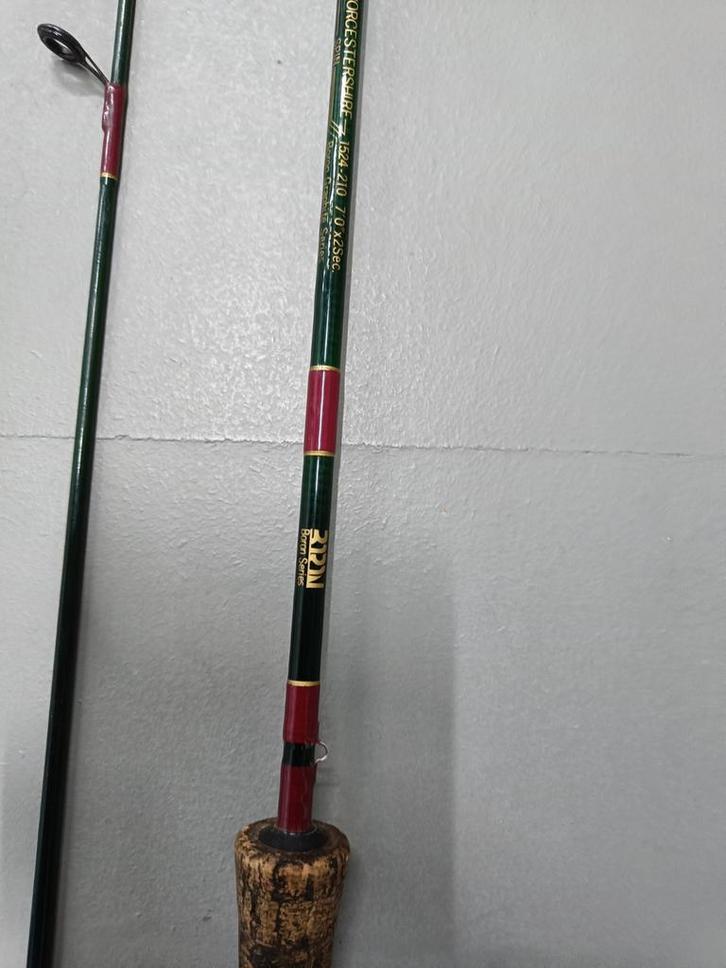 Shakespeare Boron Graphite Worchestershire spin 2.10m <15gr., Watersport en Boten, Hengelsport | Roofvissen, Gebruikt, Werphengel