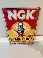 Nette NGK Bougie Klok - Garage Decoratie, Verzenden, Zo goed als nieuw, Gebruiksvoorwerp