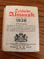 Leidsche Almanak 1938 - Firma Trap - Zeldzaam!, Ophalen, F.W.M. Trap