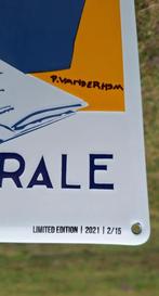 Limited emaille reproductie bord Ongestoord genot., Reclamebord, ., Nieuw, Ophalen of Verzenden