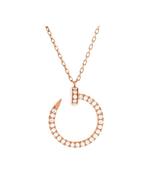 Cartier Juste un Clou Diamanten Hangerketting 18K Goud, Ophalen of Verzenden, Nieuw, Goud, Goud