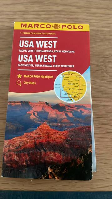 Usa West - Landkaart beschikbaar voor biedingen