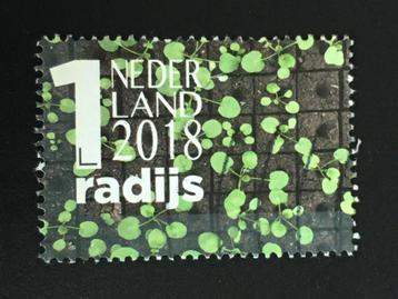 2052 Nederland 2018 NVPH 3696d - Radijs - gestempeld beschikbaar voor biedingen