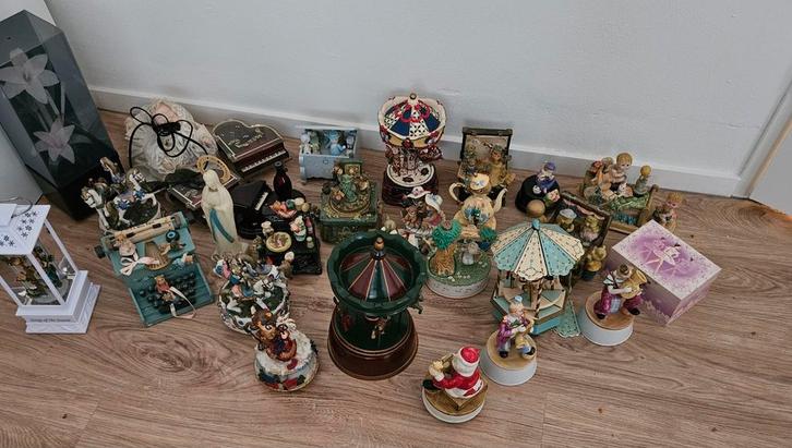 Collectie Muziekdoosjes - Diverse Stijlen, Huis en Inrichting, Woonaccessoires | Overige, Ophalen