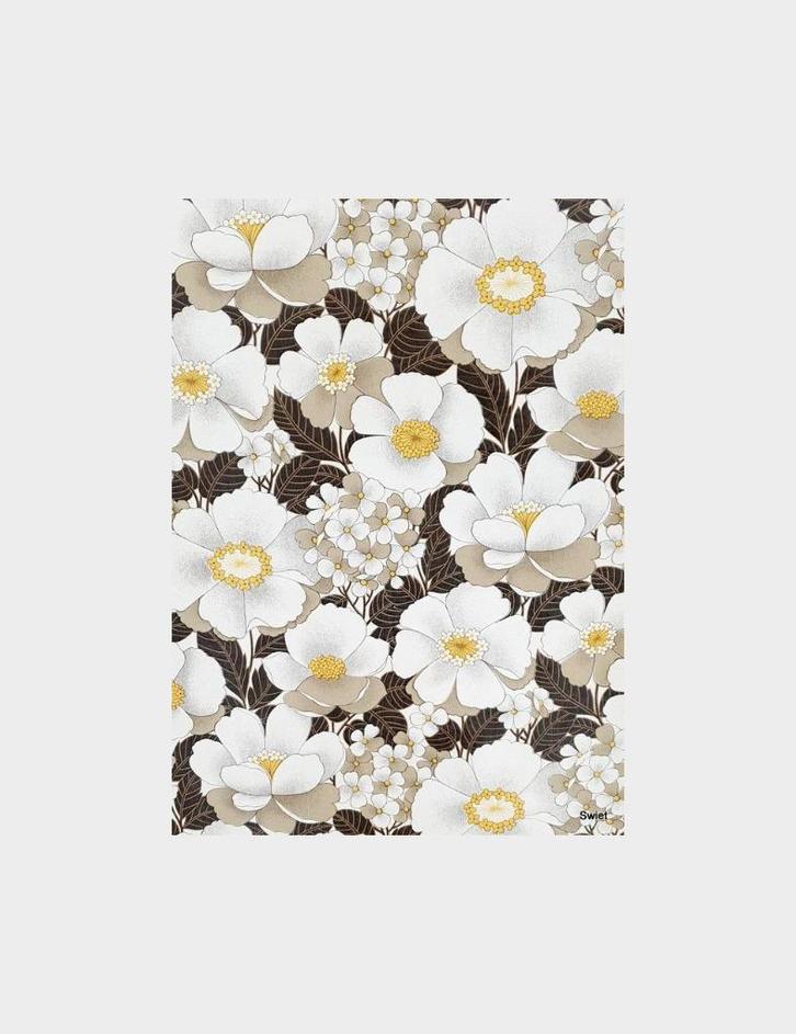 6655 Vintage retro oud barok bloemetjes behang behangpapier, Huis en Inrichting, Stoffering | Behang, Verzenden