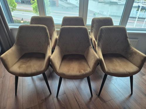 Eetkamerstoelen set van 6, Huis en Inrichting, Stoelen, Zo goed als nieuw, Ophalen of Verzenden
