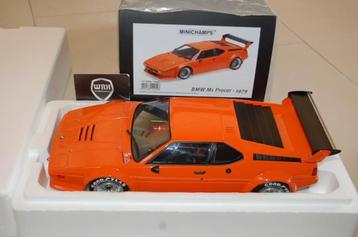 SALE !! 1:12 BMW M1 PROCAR plain body orange Minichamps WRH beschikbaar voor biedingen