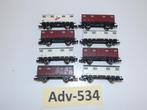 Adv-534 N Spoor Gesloten Goederenwagons 32-0401 Lima, Gebruikt, Gelijkstroom, Wagon, Ophalen of Verzenden