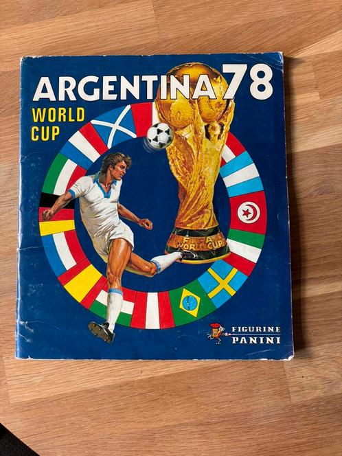 Argentina 78 Panini Voetbalplaatjes volledig album, Verzamelen, Sportartikelen en Voetbal, Zo goed als nieuw, Poster, Plaatje of Sticker